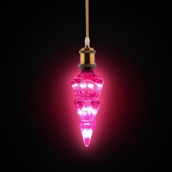 Decorative led bulb PIN 2W E27 Red