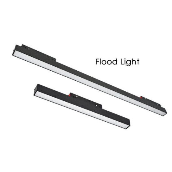 Opal linear magnetic spotlight 48V 30W 26MM 4000K 900mm black CRI90 Chip Osram