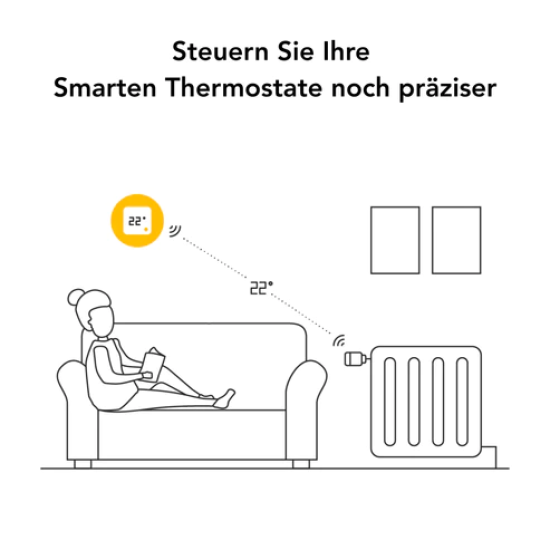 Senzor de temperatură wireless suplimentar