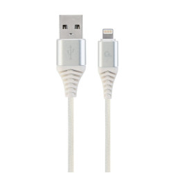 Cablexpert USB кабель 8-пин с оплеткой и металлическими разъемами, 2 м