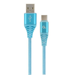 USB-кабель для зарядки и передачи данных Type-C синий