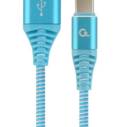 Type-C USB charging and data cable  blue