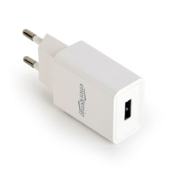 Universal USB charger, 2.1 A, white