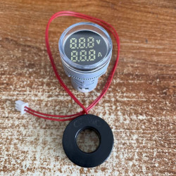 Mini digital voltmeter ammeter ac