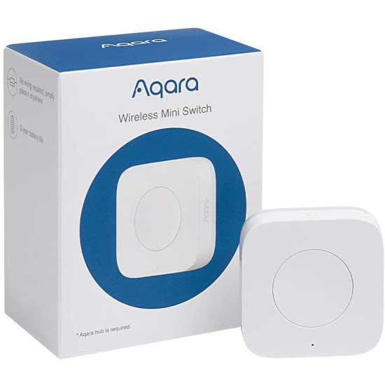 Smart wireless switch Aqara Mini  1 - Key White (Chinese version) (Advanced)