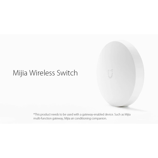 Smart wireless switch Mijia WXKG01LM 1 - Key White