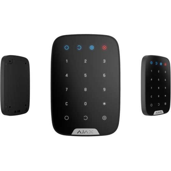 Panou de control Wireless Ajax KeyPad Plus Negru